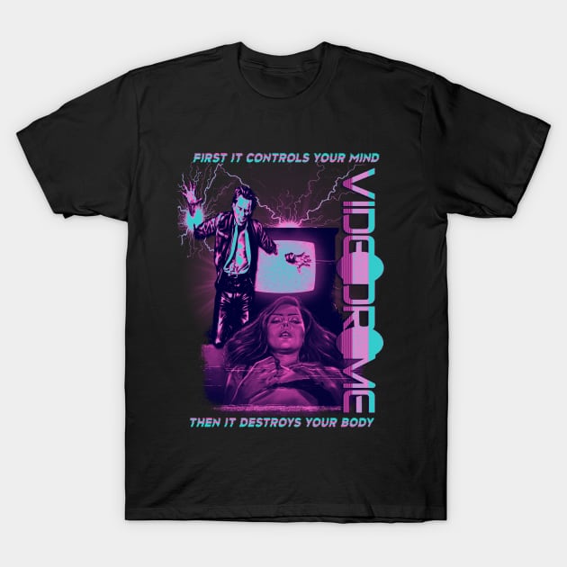 First It Controls You (Version 1) T-Shirt by The Dark Vestiary